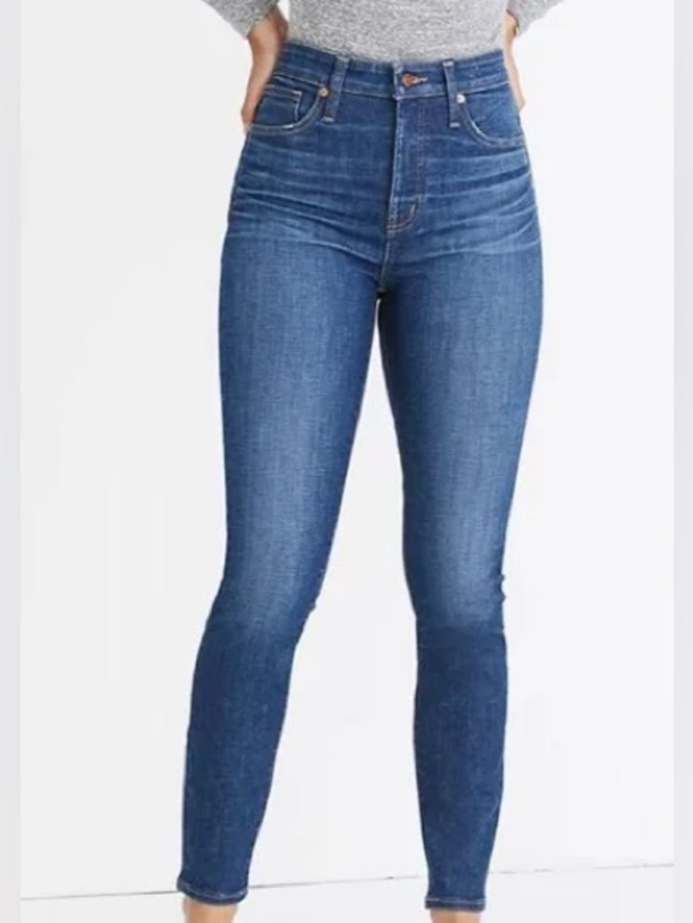 Madewell Curvy High Rise Skinny Jeans